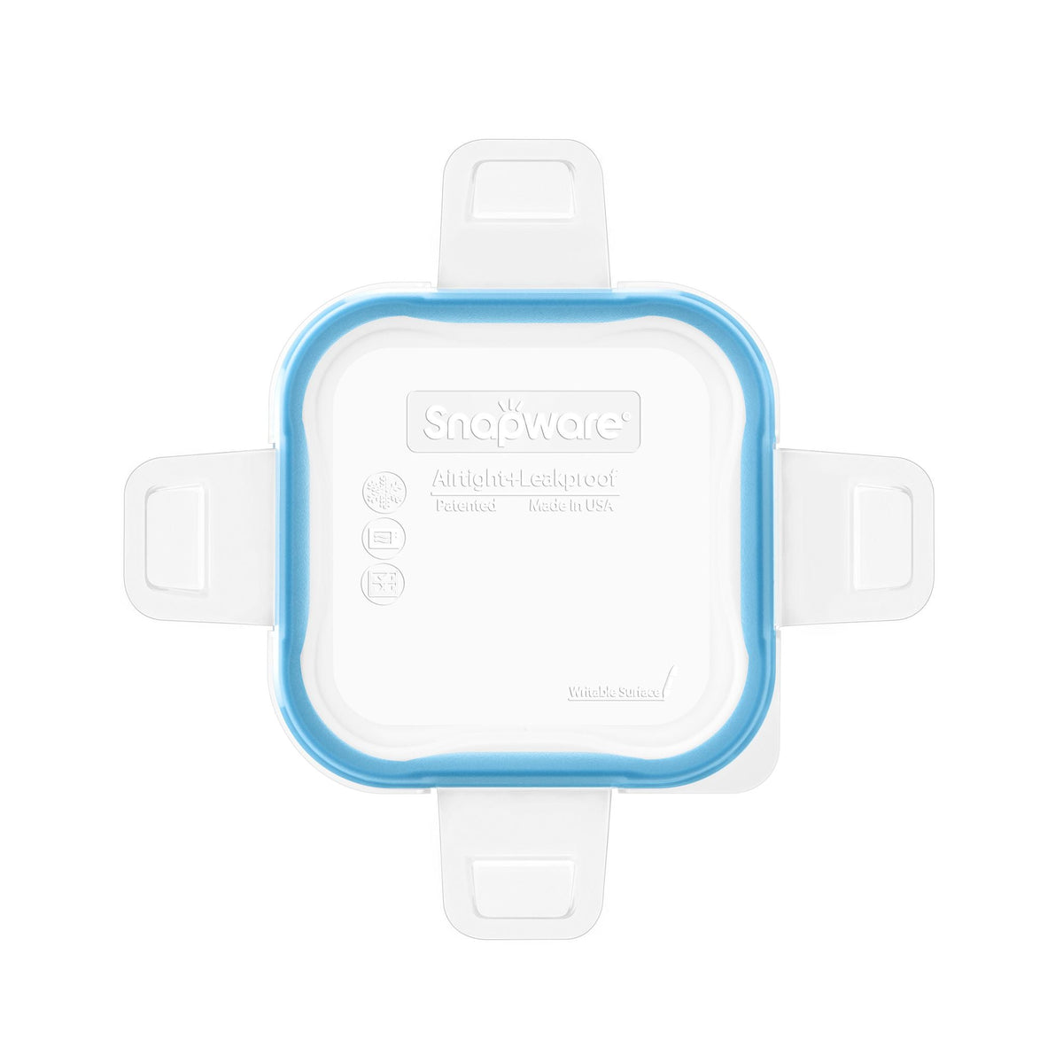 Pyrex Snapware® Total Solution® Small Square Plastic Lid with Light Blue Seal