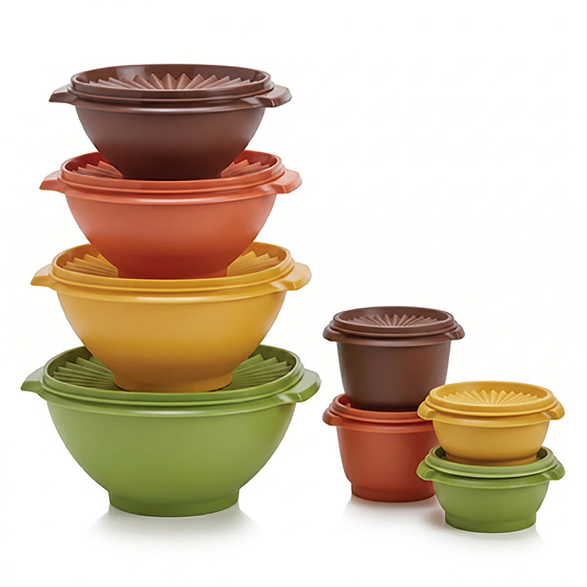 Tupper Ware 80th Anniversary Servalier®  Bowls Set of 8