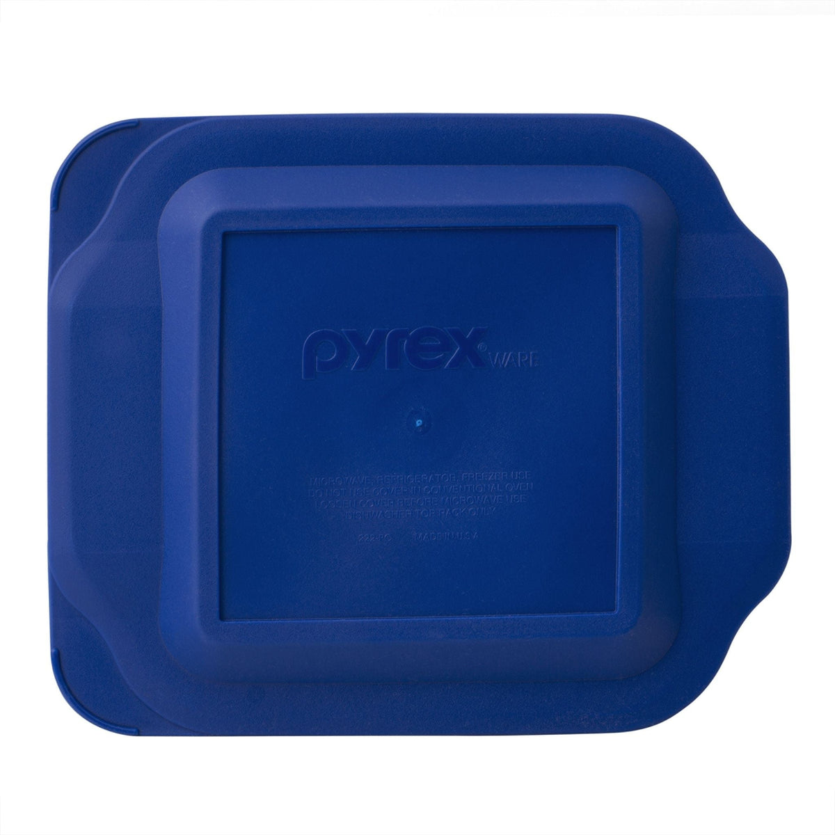 Pyrex Pyrex® Blue Plastic Lid for Watercolor Collection 8" Square Baking Dish